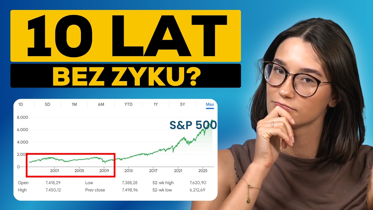 Czy warto inwestować w S&P 500, gdy rynek nie rośnie? Przypadek &bdquo;straconej dekady&rdquo;