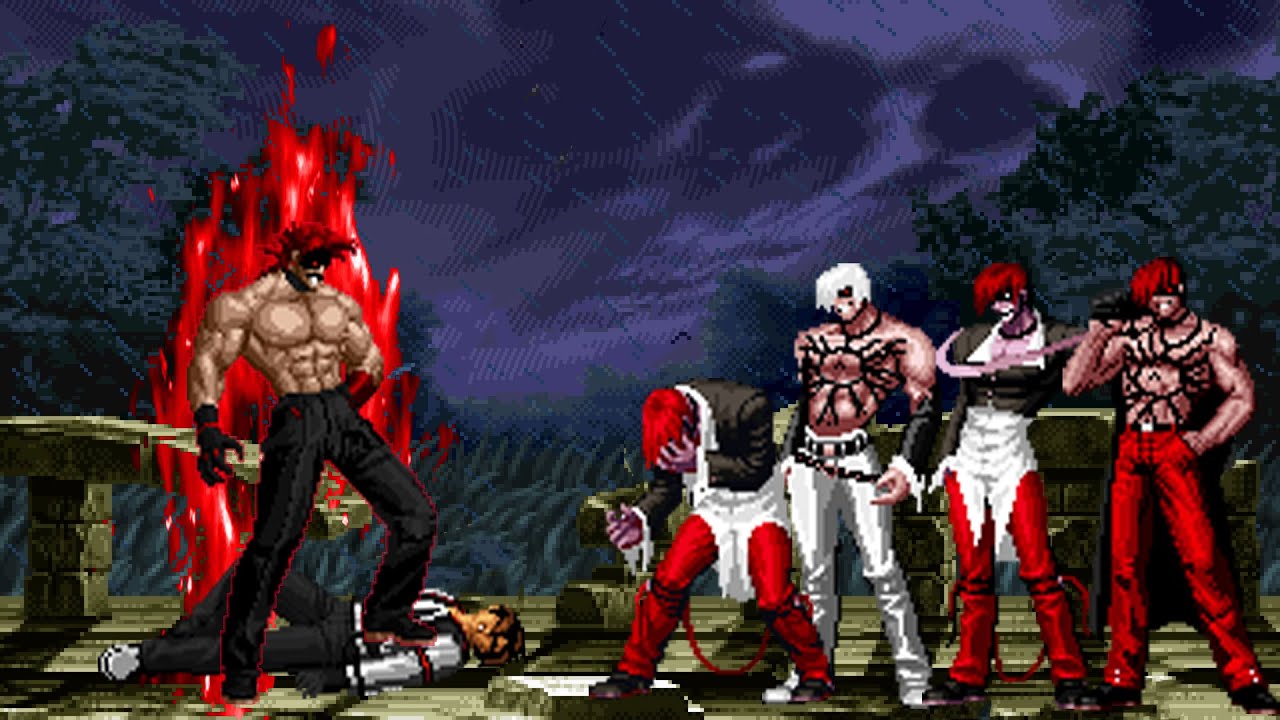 [KOF Mugen] Rugal-Neo Vs Orochi iori Team