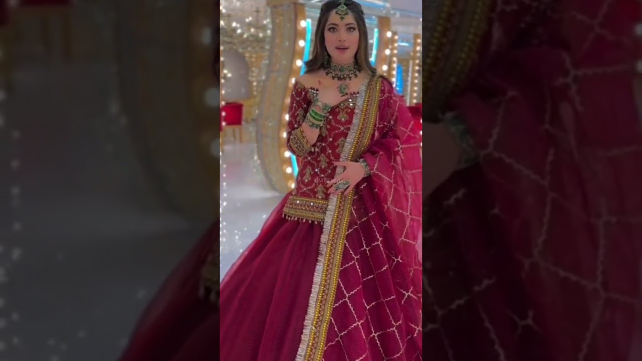 ✨️Kashee's Neelam Munir Bridal Shoot #youtube #trending #youtubeshorts #video