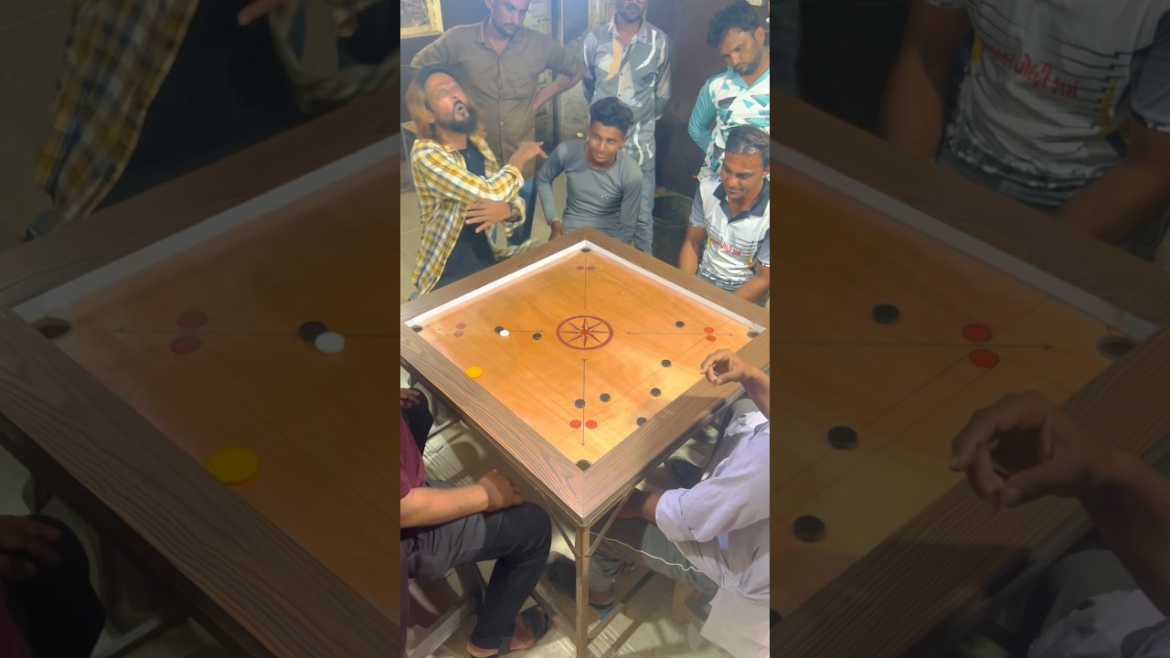 Carrom king 👑 guy’s video last tak dekhna Kya huva hai game ❤️ #viral #youtuber #youtube #sport