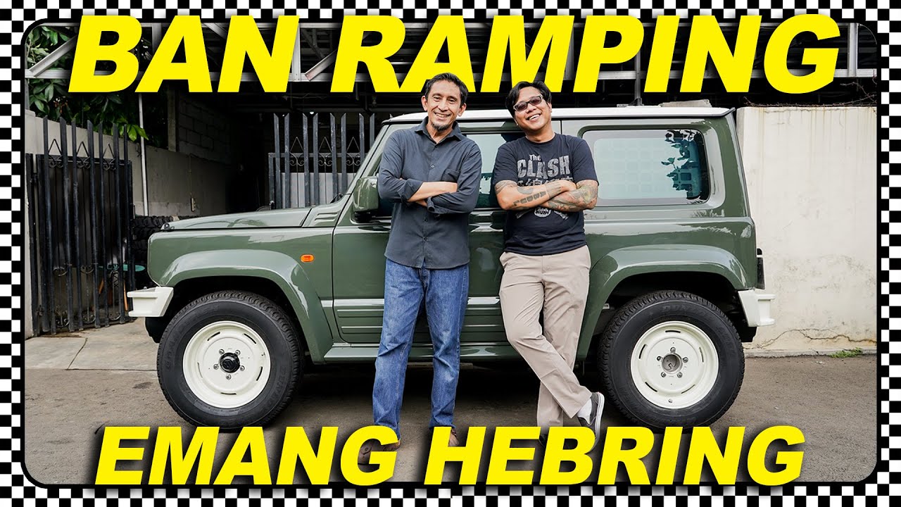 Ban Ramping untuk Jimny JB74 #SEKUTOMOTIF