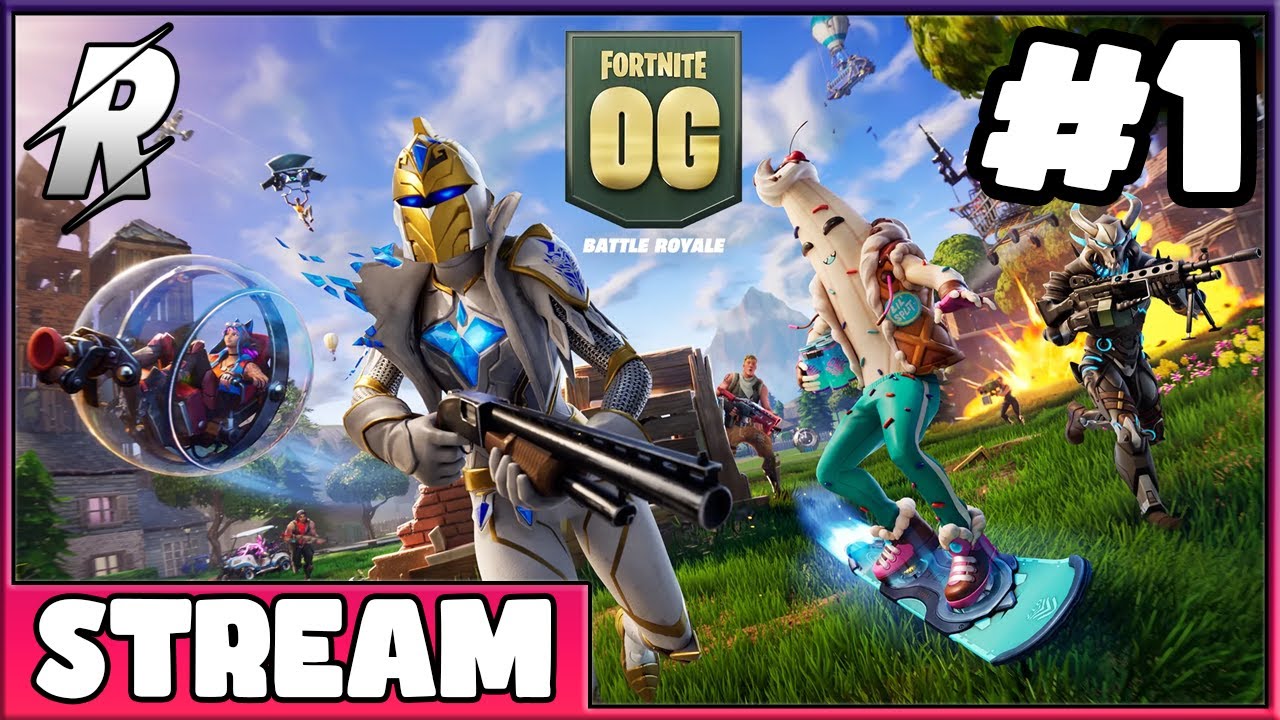 Stream: Let's Play: Fortnite OG #1 - Checking Out Fortnite OG [w/Emz & Jimma]