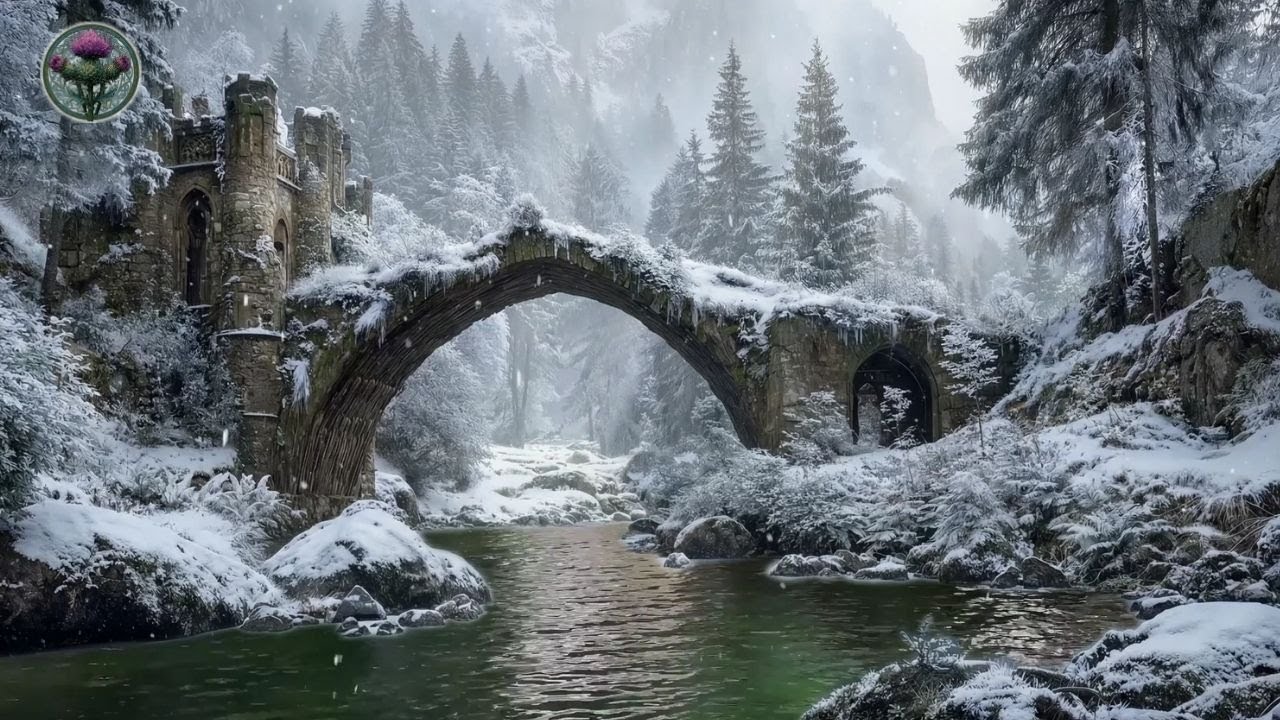 Enchanted Winter Realm | Celtic Medieval Music & Relaxing Winter Ambience (4 Hours)