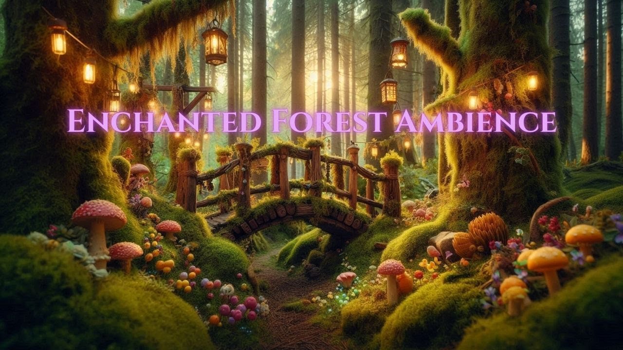 Enchanted Forest Ambience | Cozy Cottagecore | Hobbit-Inspired Music