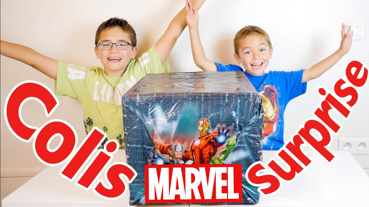 COLIS SURPRISE MARVEL, comme un SWAP + CONCOURS :)