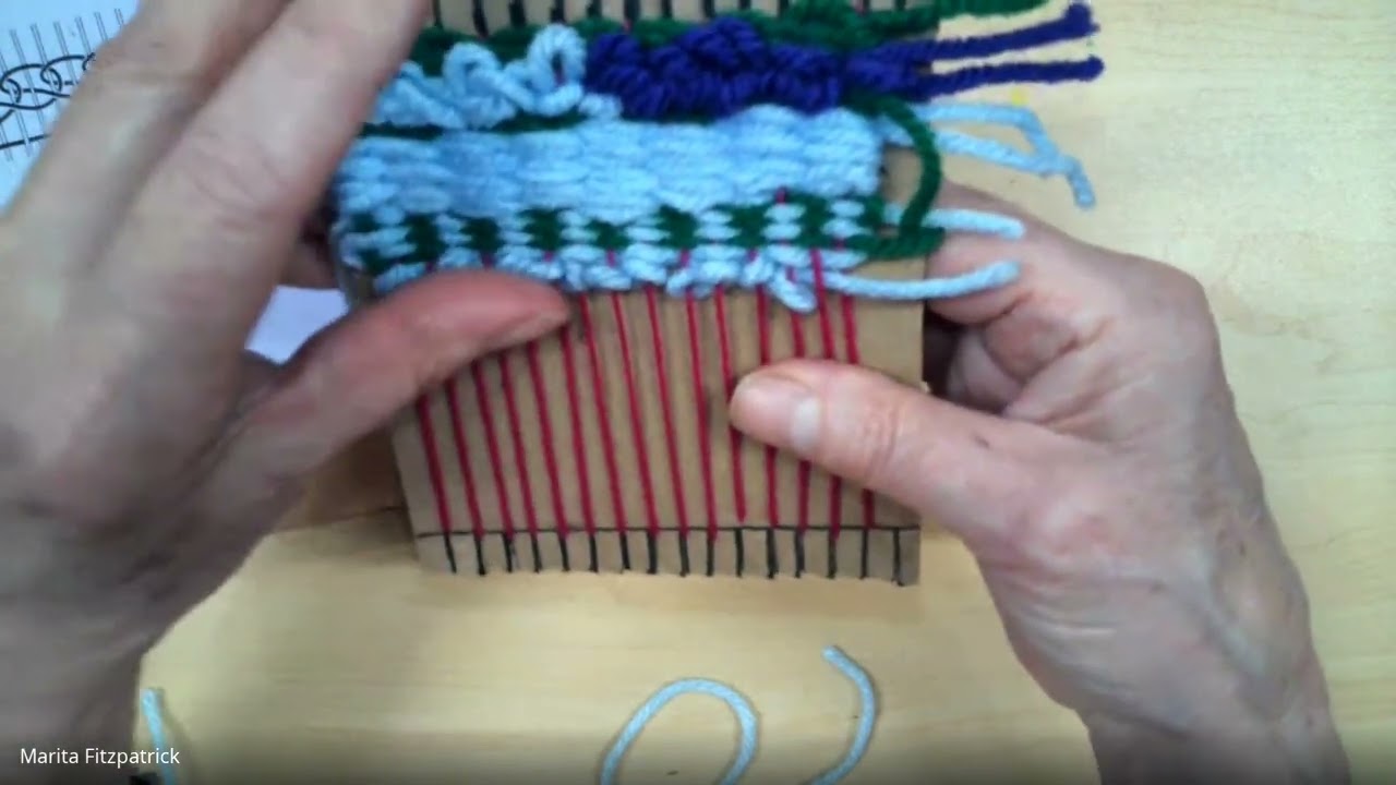 Weaving up and down sumac
