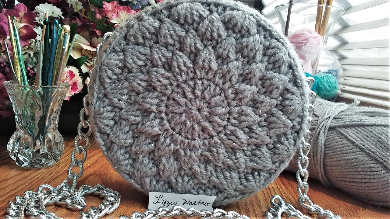 Crochet Lyza Round Bag Part 2 | Making a bag stiffener