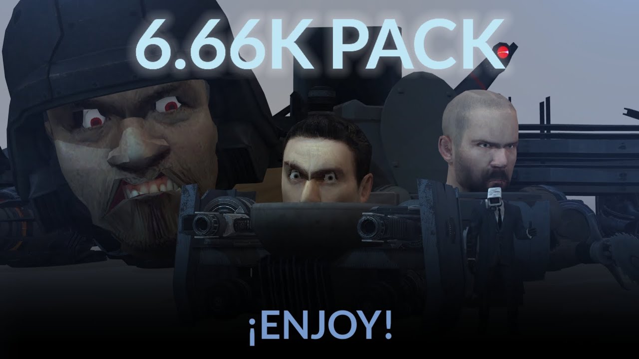 Skibidi Toilet 6.66K Special Pack | DoFek T.