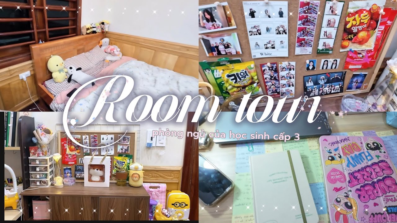ROOM TOUR 🎀 1 tỷ món đồ trong phòng ngủ của học sinh cấp 3 