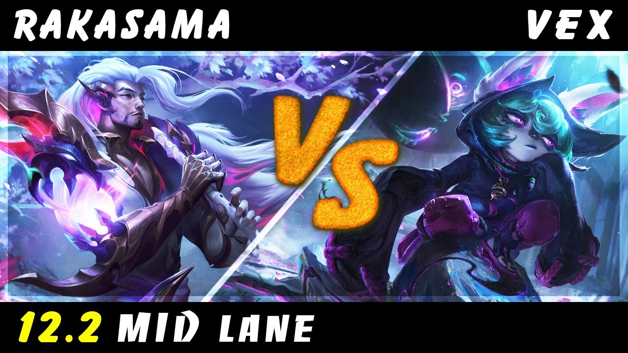 RaKaSaMa - Yasuo vs Vex MID Patch 12.2 - Yasuo Gameplay
