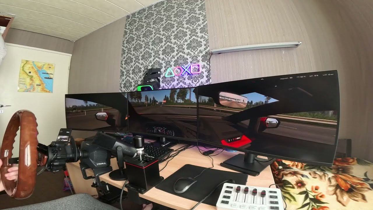 ets2 Lamborghini Revuelto от первого лица