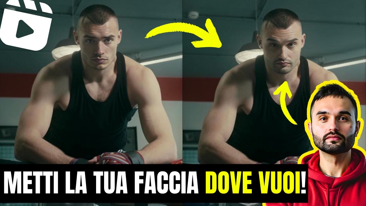 COME mettere LA TUA FACCIA sul VIDEO con AI (FACE SWAP VIDEO)