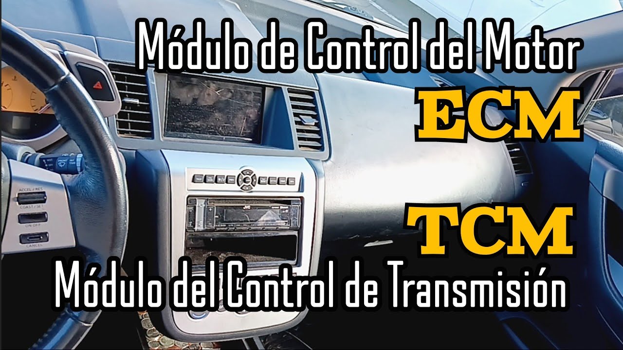 Módulo del control del Motor y Transmisión, TCM y ECM Nissan Murano 2003 2007