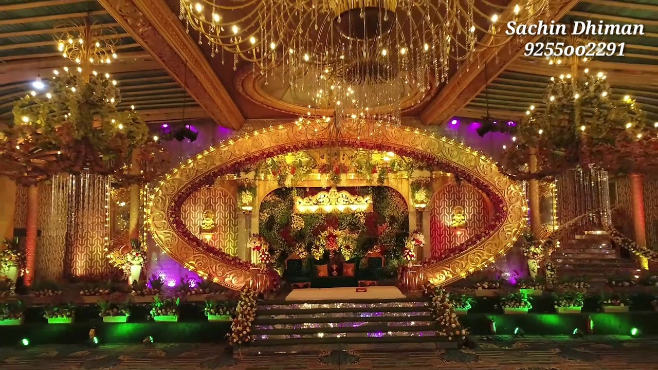 Golden paris (Kawatra tent) Raja garden Delhi (Drone Decoration)