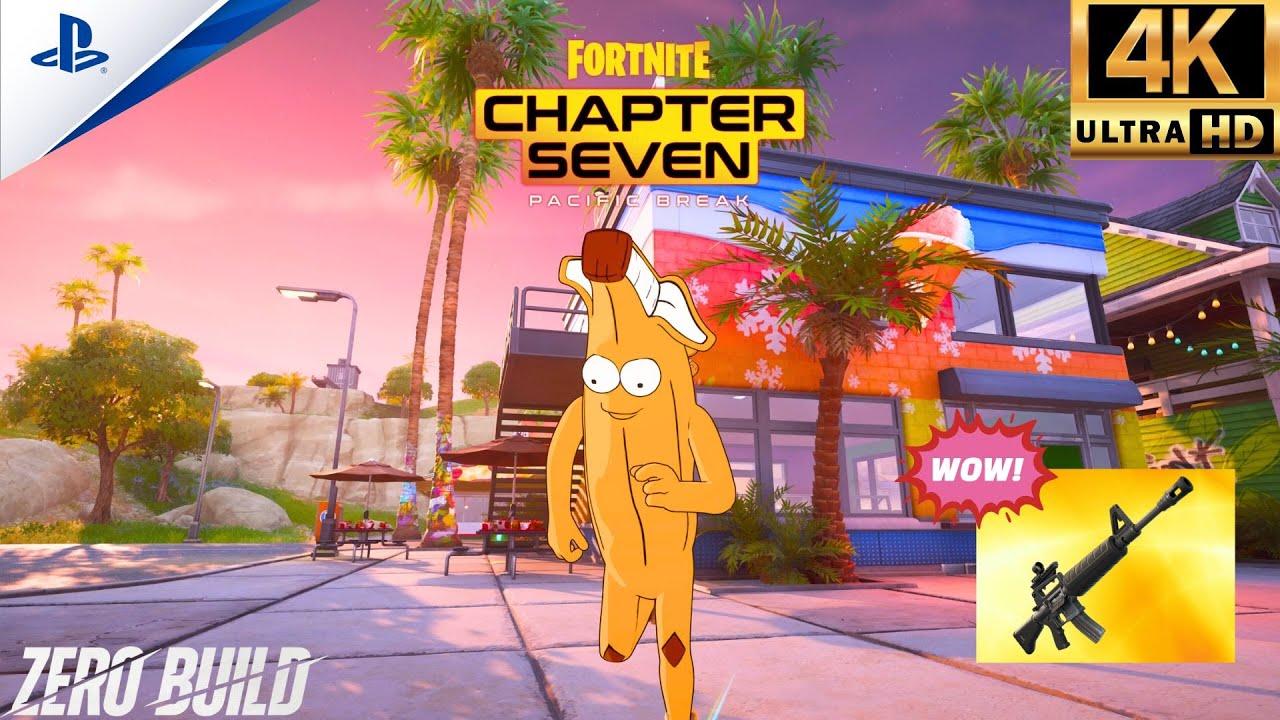 Solo 14 Elimination Zero Build – Fortnite Chapter 7 Season 1 (PS5 Controller 4K)