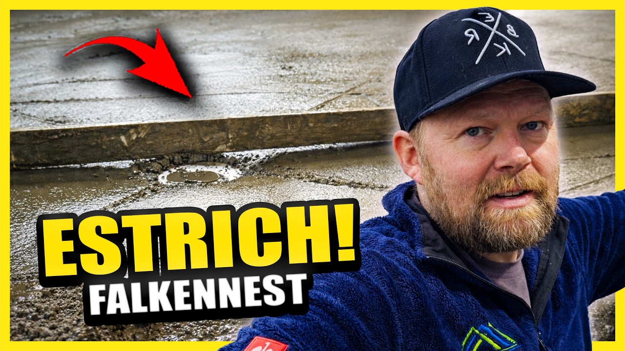 Die SCHULE bekommt ESTRICH - riesiger Fortschritt! | Home Build Solution