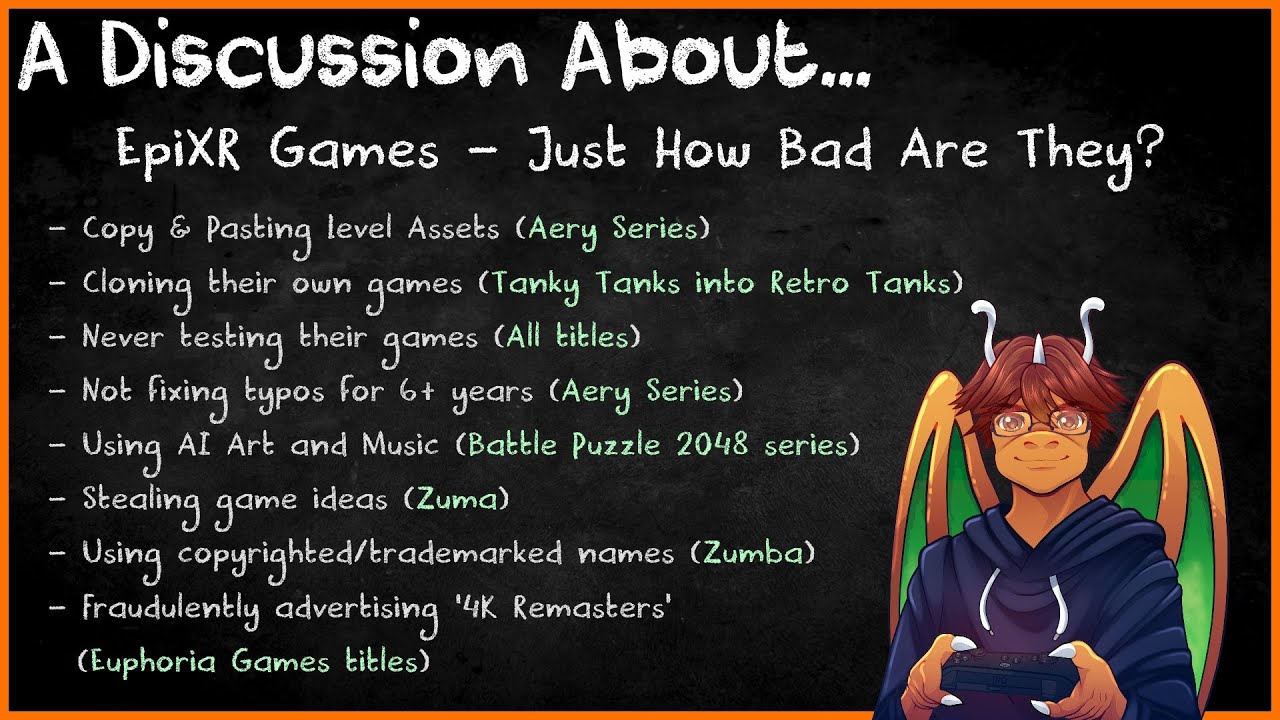 A Discussion About... EpiXR Games - Just How Bad Are They?
