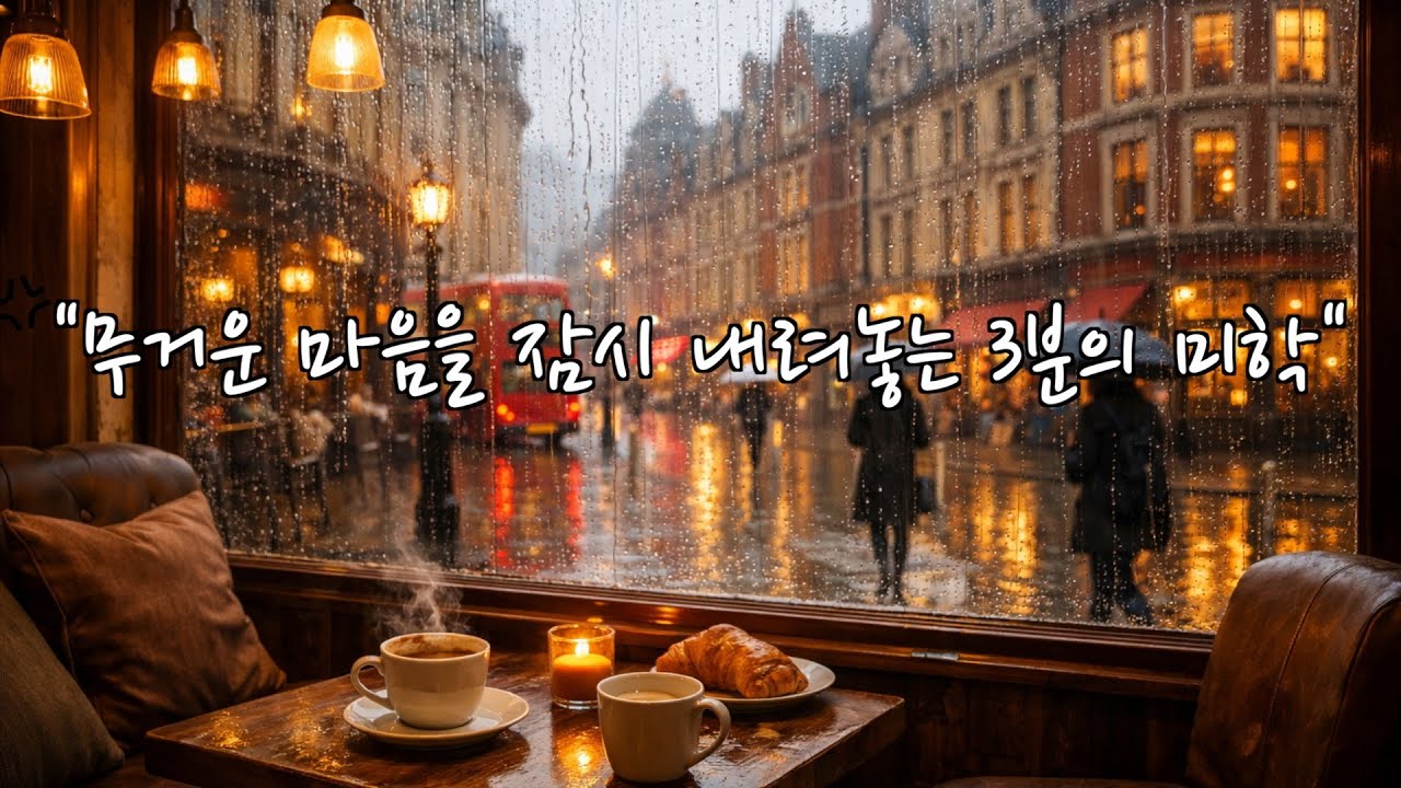 '💖[나른한 오후 / 비 오는 밤 / 노을 지는 방 / 새벽의 고요/카페음악]/LOFI POP🍵