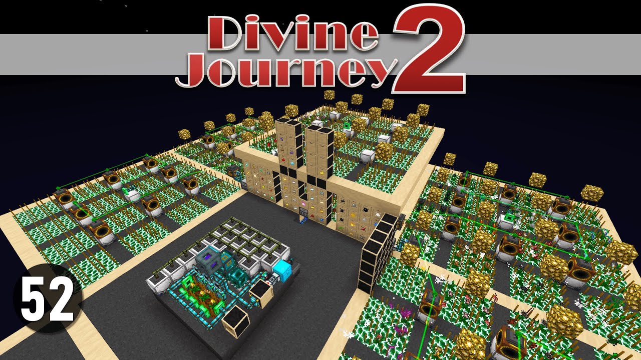 Divine Journey 2: Ep52 - Mystical Resources! Modded Minecraft