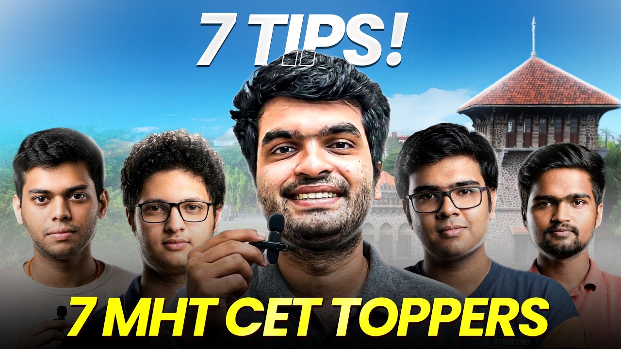 Do This in the Last 7 Days of MHT CET, 7 MHT CET Toppers&rsquo; Secrets 🔥
