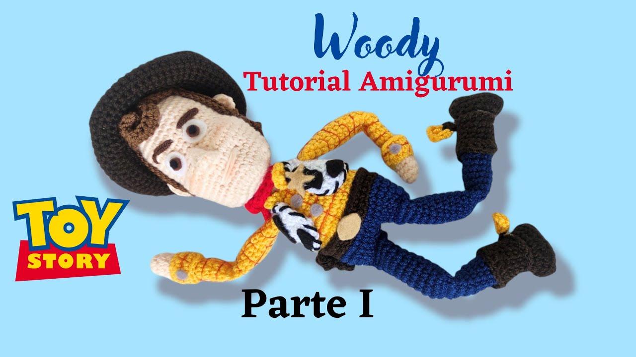 Woody Amigurumi (Toy Story) Tutorial Parte I | Amis Tejiendo Momentos
