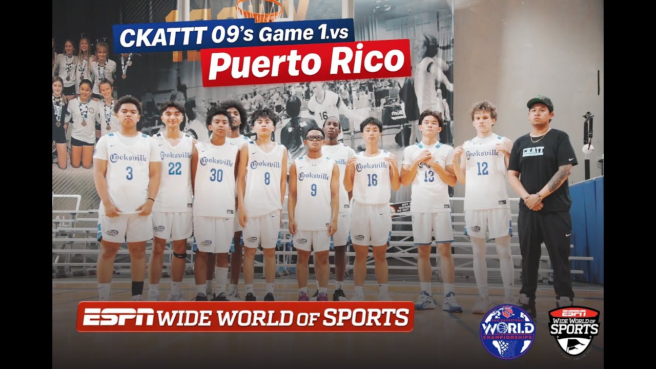 CKATT 09'S Game 1 Puertro Rico | Vlog