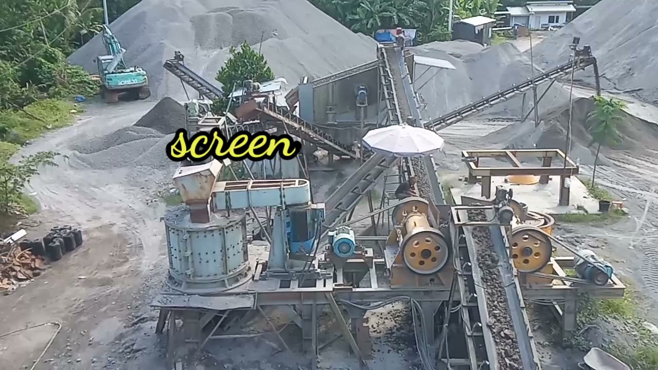 STONE CRUSHER Kapasitas Besar 60m3/JAM di Indonesia