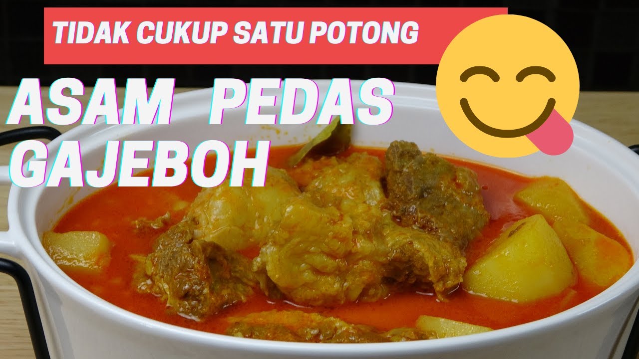Tidak cukup satu potong Asam Pedas Gajeboh | Bumbu Mandeh
