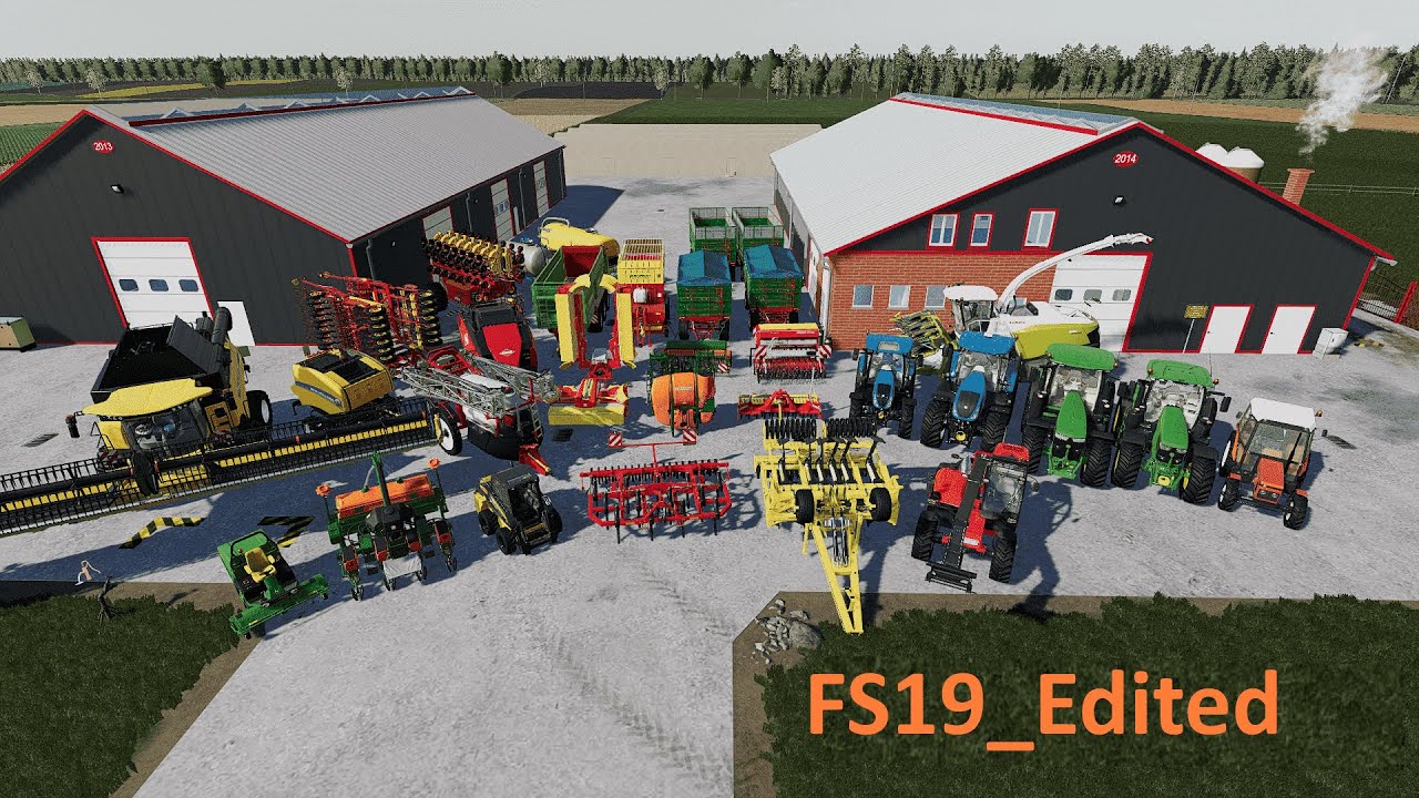 FS19 Baszków map conversion rebuilt and edited