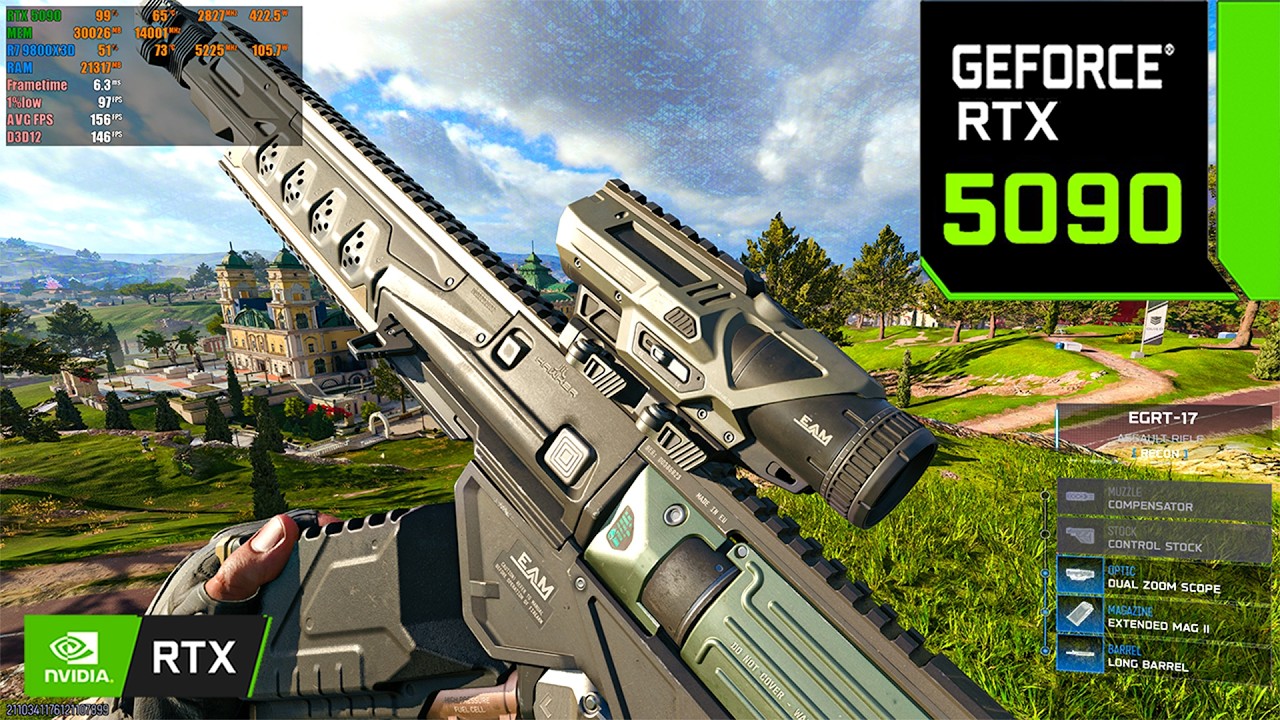 Warzone : Black Ops Royale | RTX 5090 32GB ( 4K Maximum Settings DLSS ON )