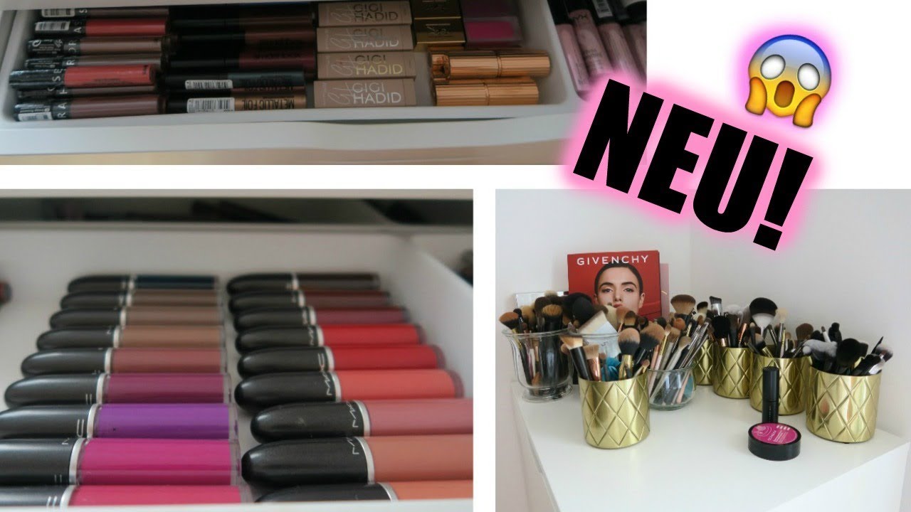 VLOG I Neues SCHMINKZIMMER, wie ich meine Schminksammlung SORTIERE I Tamtam Beauty