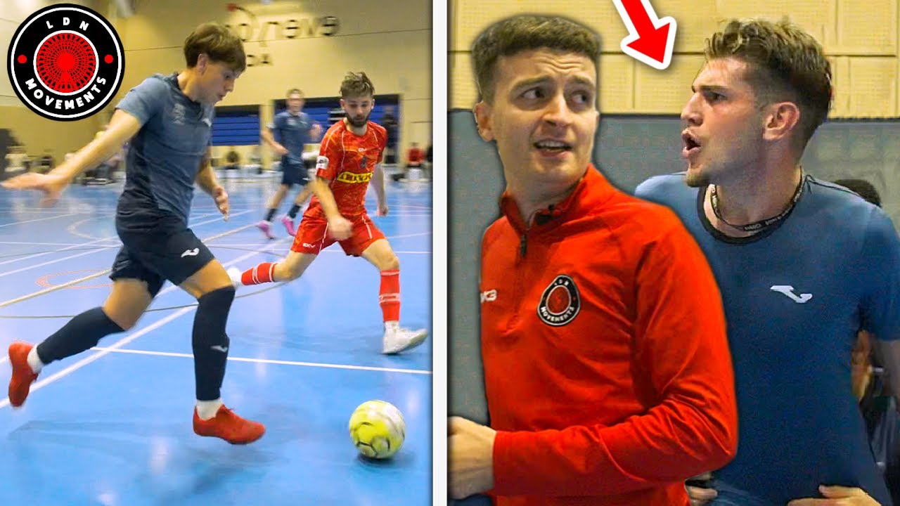 I Played in a PRO FUTSAL MATCH & I Had a FIGHT! (Dangerous Fouls)