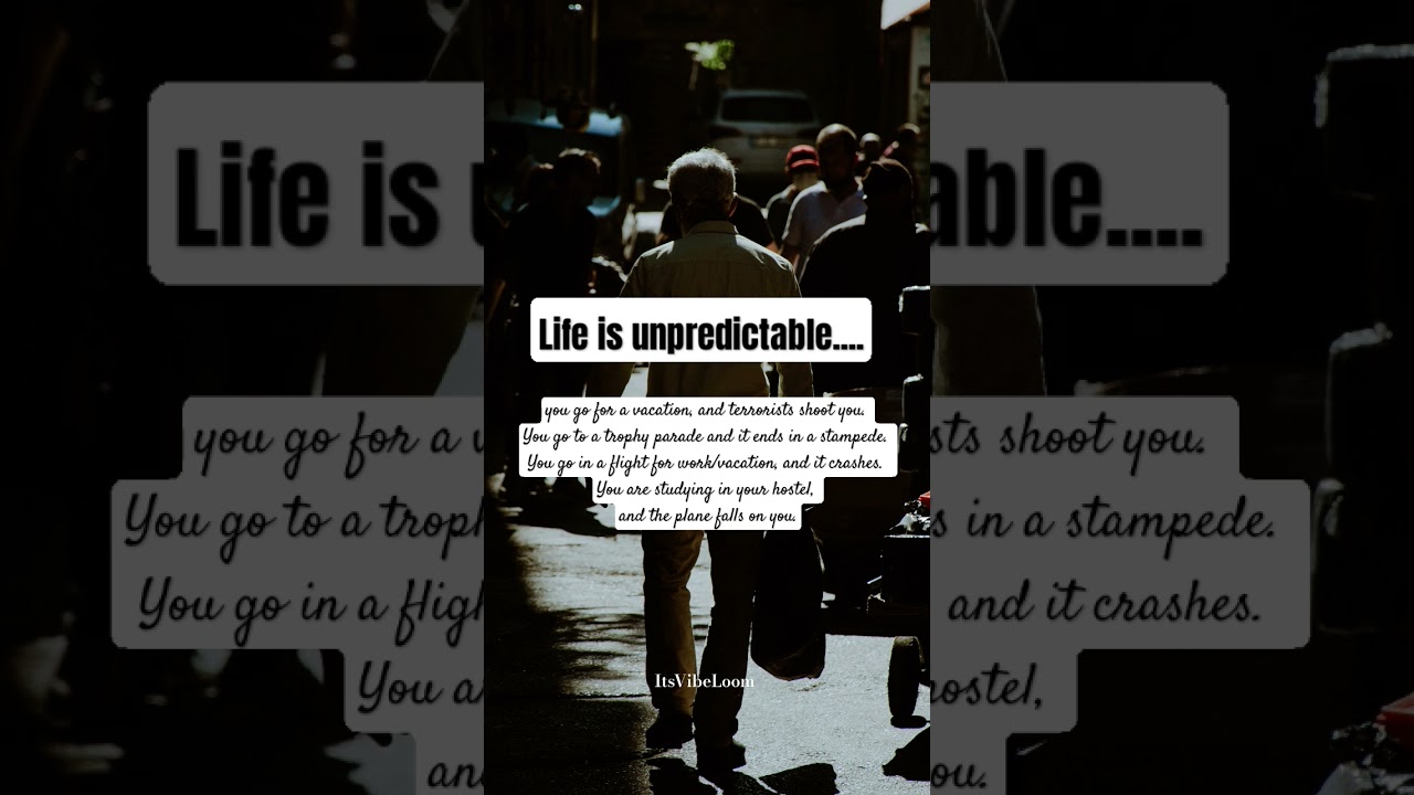 Life is unpredictable! #airclash #life #unpredictablejourney