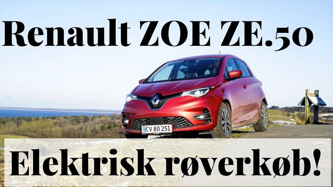 Renault ZOE ZE.50 - mest rækkevidde for pengene!