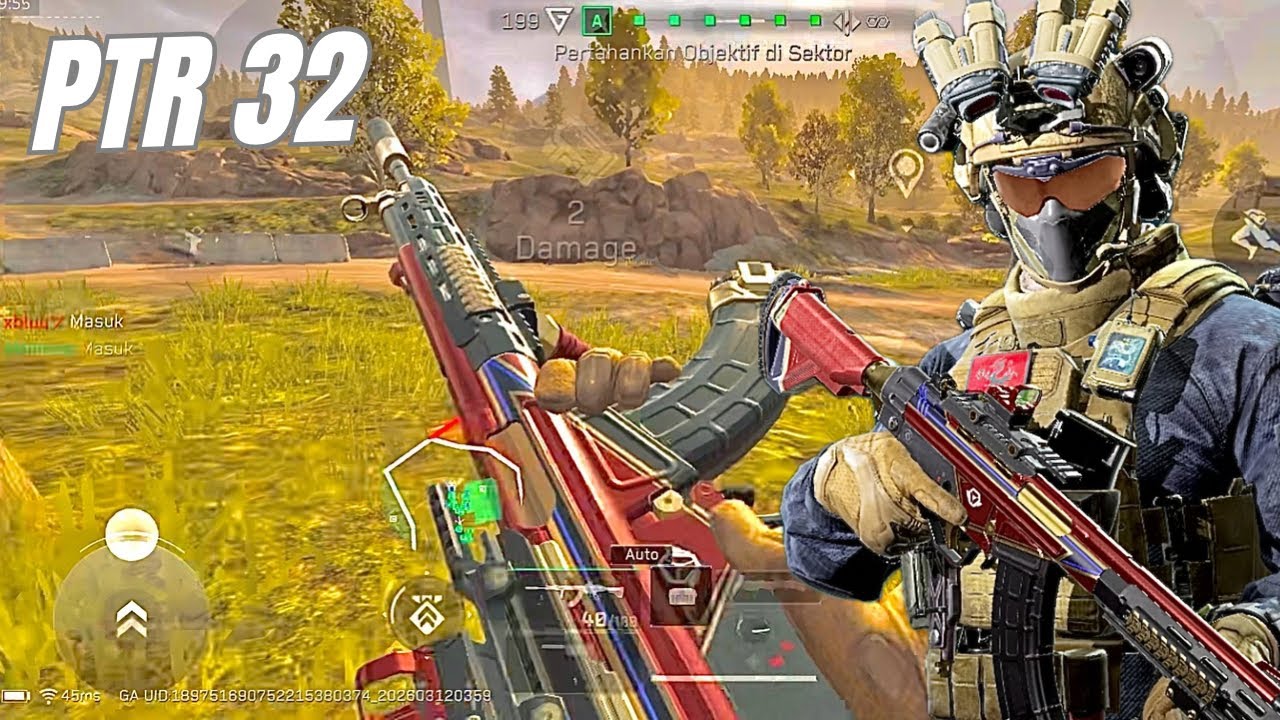 PTR 32 VYRON GAMEPLAY | DELTA FORCE MOBILE