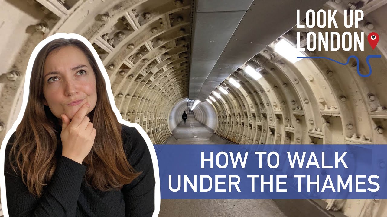 Walk Under The Thames | Through The Greenwich Foot Tunnel