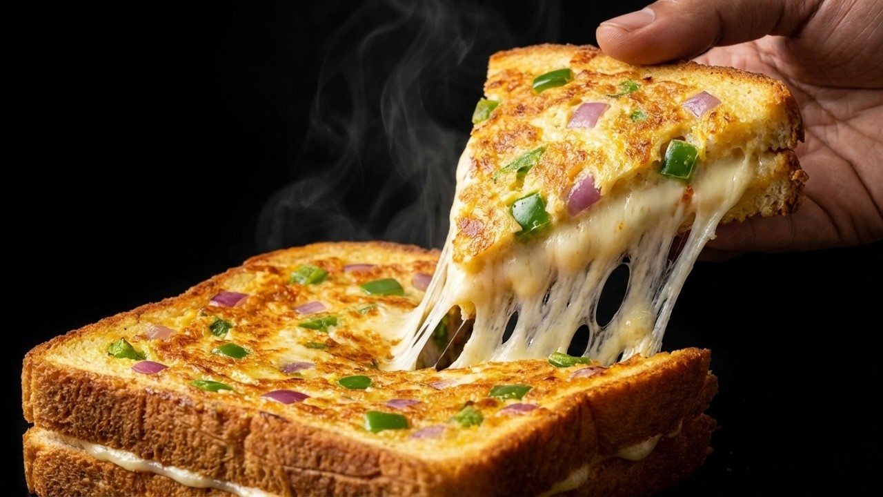 No Eggs? No Problem! 🛑 Make this 5-minute Bread & Veggie Hack instead!
