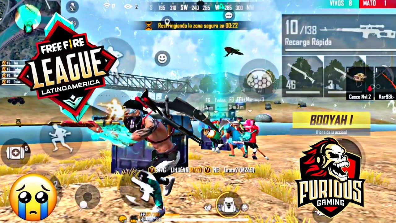 BOOYAH DE FURIOUS GAMING FFLL ULTIMA JORNADA , PARTIDA COMPLETA // DYLAN CONTRERAS