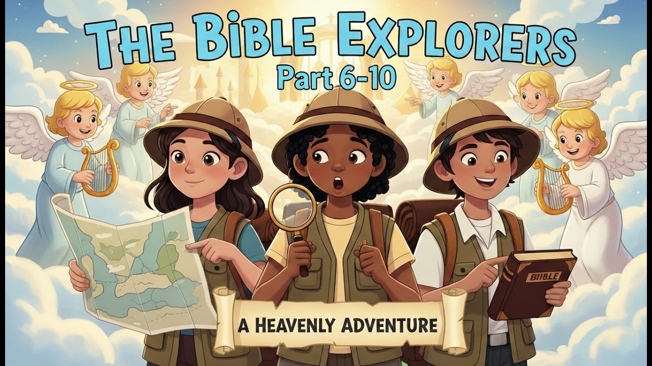 The Bible Explorers Episodes 6-10 Kids video