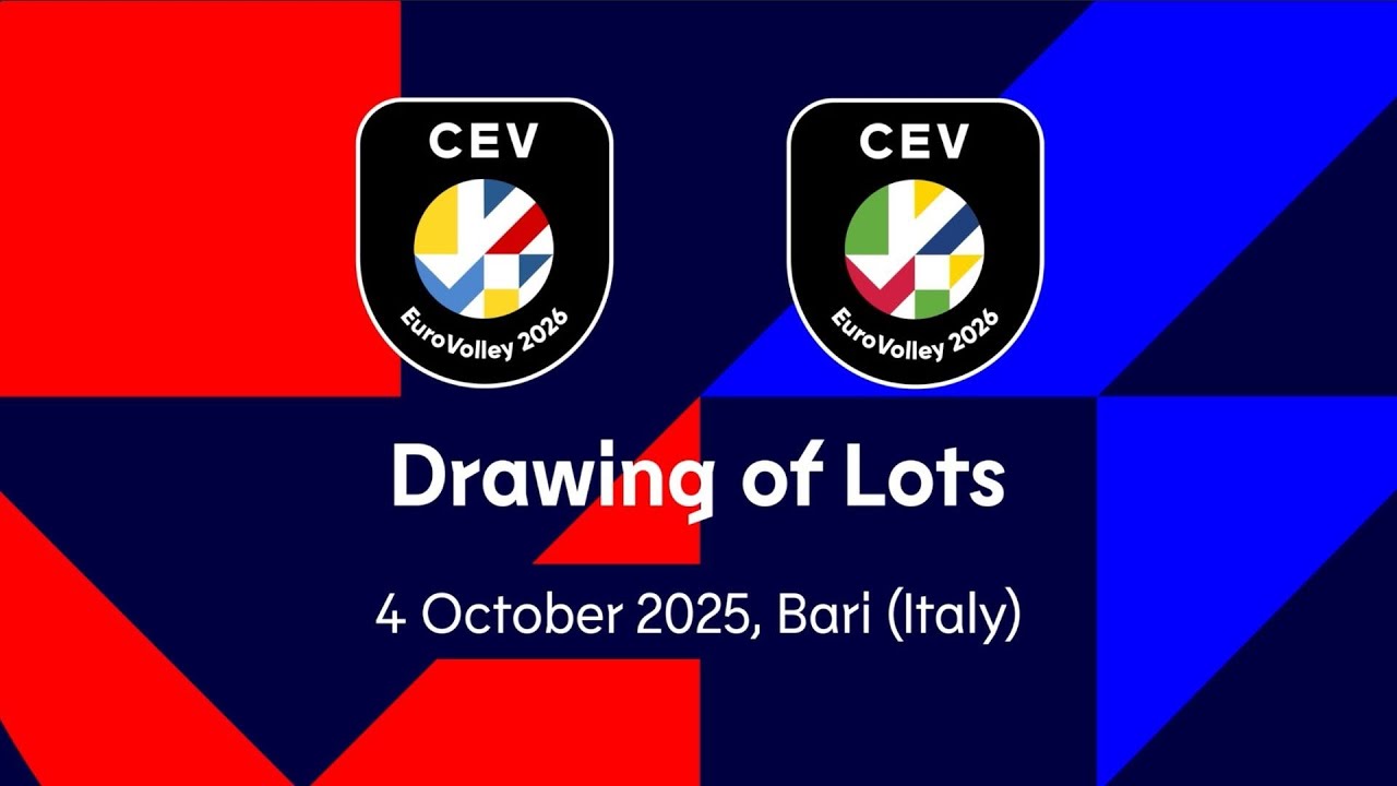 CEV EuroVolley 2026 | Drawing of Lots
