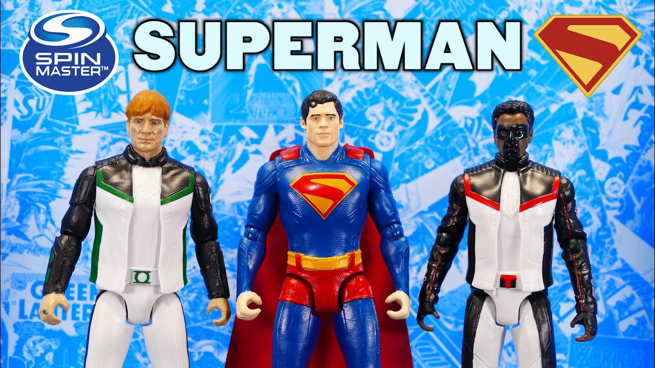 SPIN MASTER Superman 6 inch Movie Action Figures