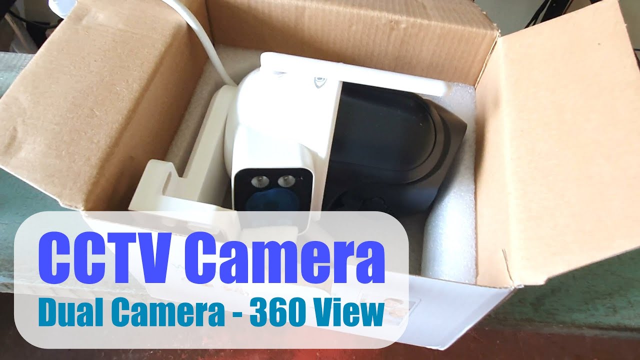 Dual Camera WiFi Smart CCTV for Home | ඔබේ ගෙදරට සම්පූර්ණ ආරක්ෂාව | Ultimate Security | Unboxing DIY