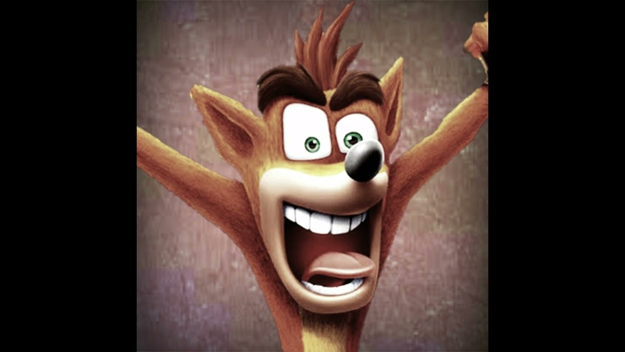 Crash Bandicoot Becoming Angry Template