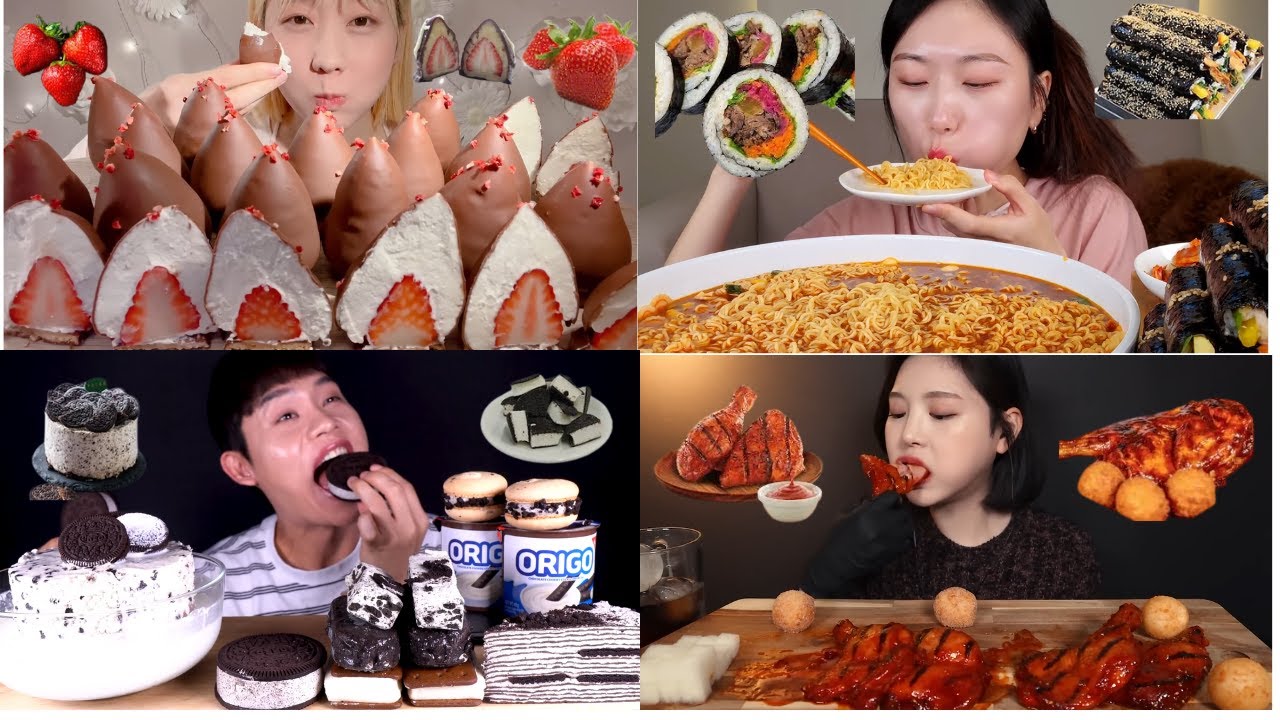 Extreme Mukbang Mix | Sweet & Spicy ASMR