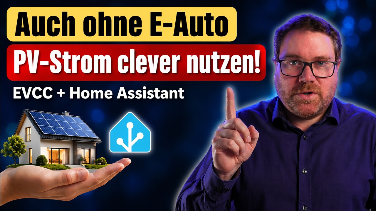 Energie clever steuern &ndash; auch ohne E-Auto! So hilft dir EVCC + Home Assistant
