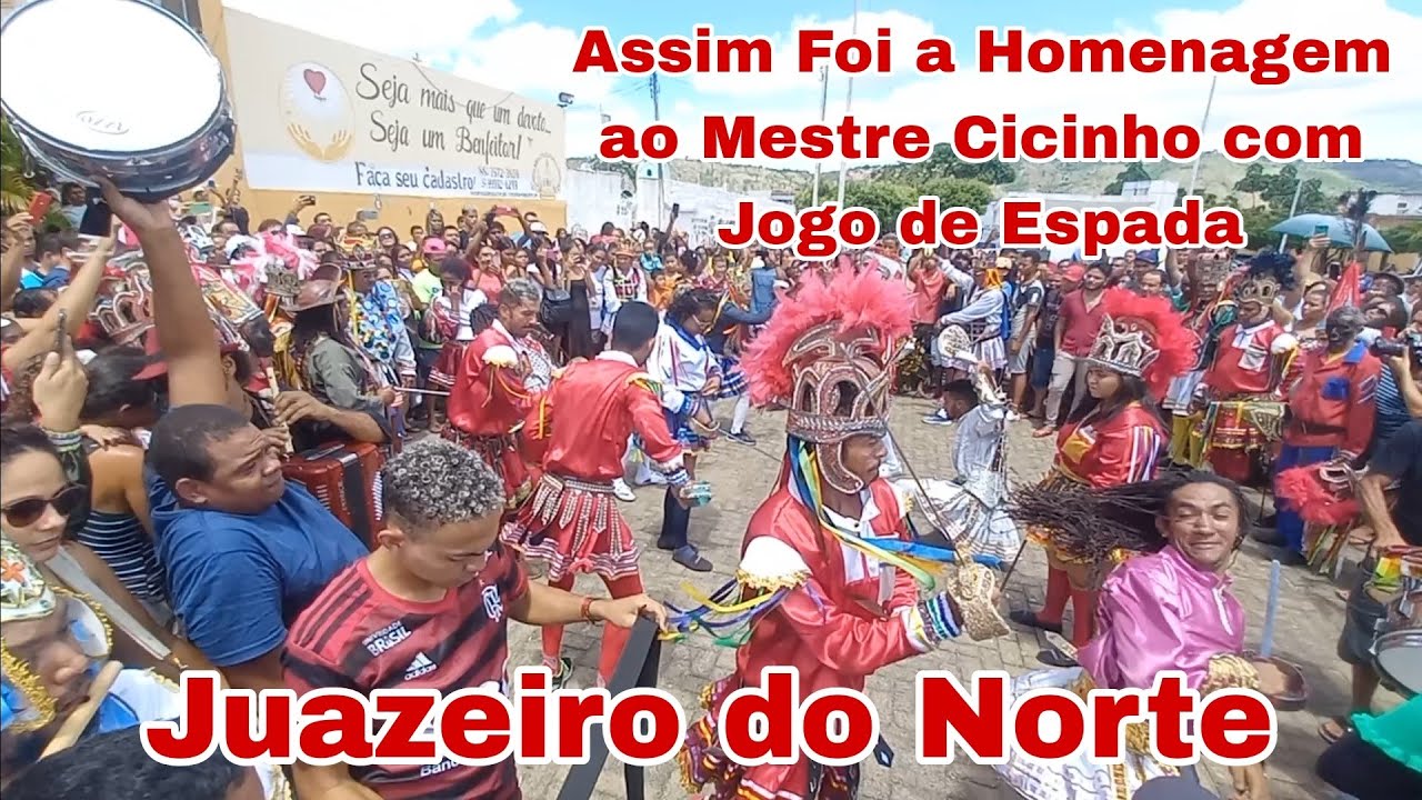 Veja a última homenagem dos reizado ao mestre cicinho aqui em Juazeiro do Norte