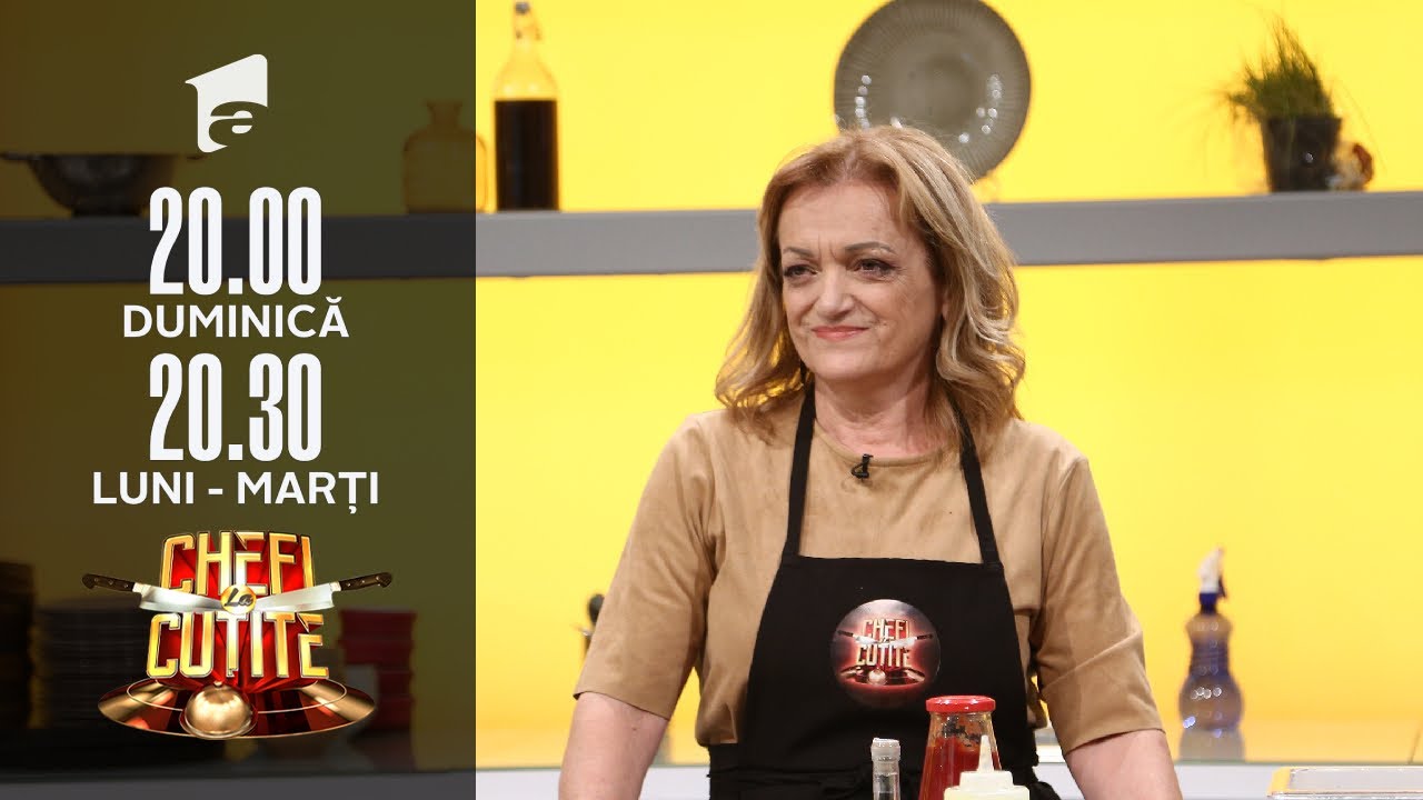 Athina Fidani a adus bucătăria grecească în fața chefilor | Chefi la cuțite