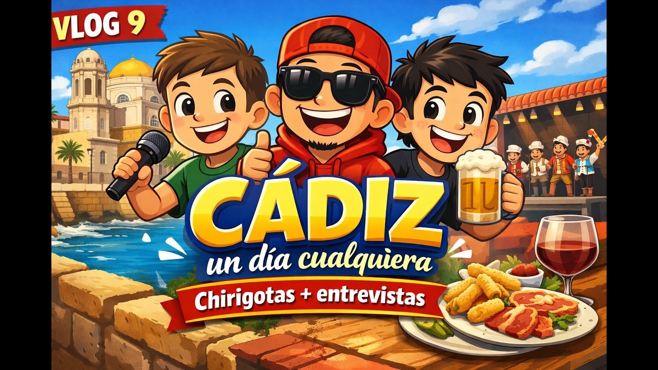 CÁDIZ un día cualquiera 🤝🍻 | Chirigotas, entrevistas y cena brutal S01-VLOG 9