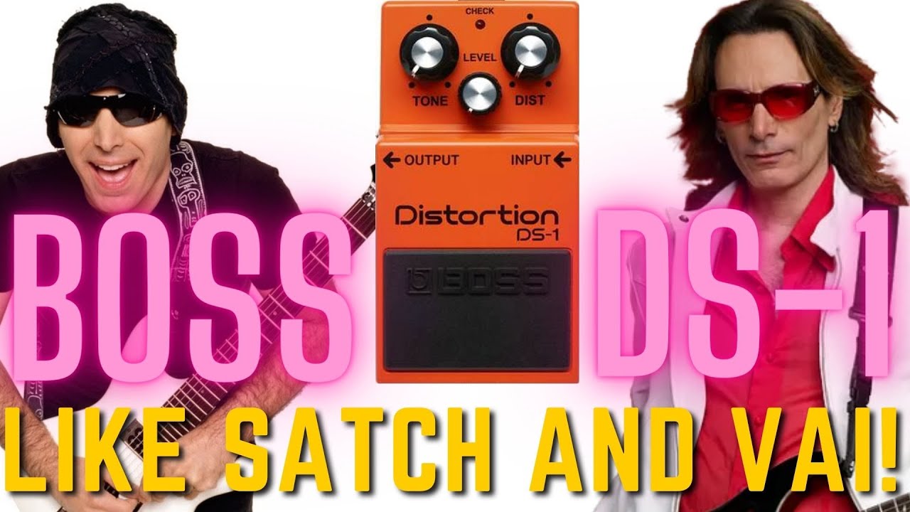 КАК ДЖО САТРИАНИ И СТИВ ВАЙ ИСПОЛЬЗУЮТ ПЕДАЛЬ ДИСТОРИИ BOSS DS-1