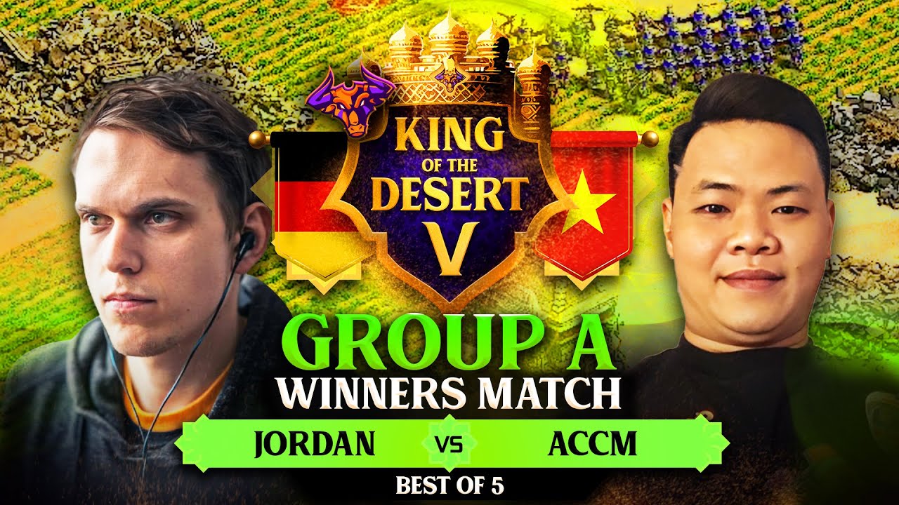 ACCM vs JORDAN King of the Desert 5 Winners Match Group A w/ MR.Yo legendary cast